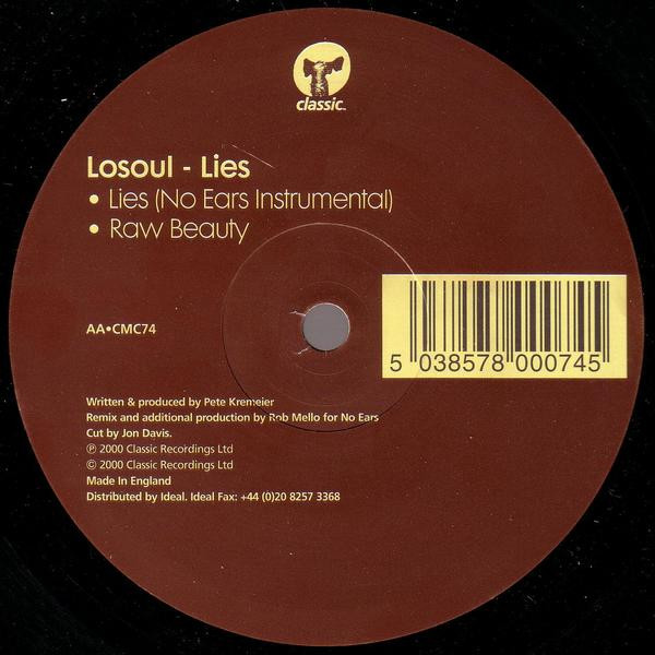 LoSoul - Lies | Classic (CMC74) - 2
