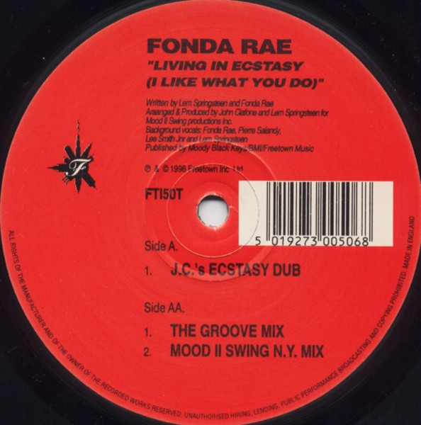 Fonda Rae - Living In Ecstasy (I Like What You Do) | Freetown Inc (FTI50T) - main Fonda Rae - Living In Ecstasy (I Like What You Do) | Freetown Inc (FTI50T) - main
