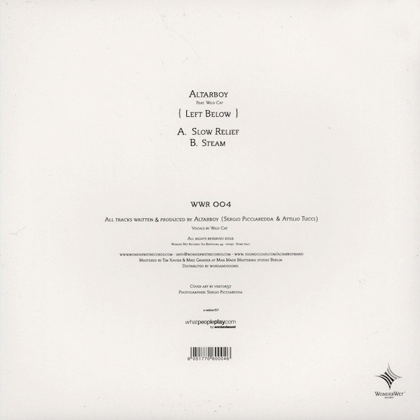 Altarboy Feat. Wild Cat - { Left Below } | Wonder Wet Records (WWR 004) - 2