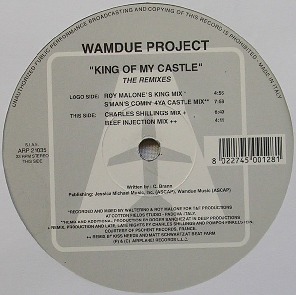 Wamdue Project - King Of My Castle (The Remixes) | Airplane! Records (ARP 21035) - 4 Wamdue Project - King Of My Castle (The Remixes) | Airplane! Records (ARP 21035) - 4
