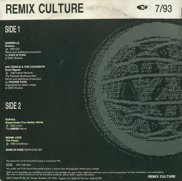Various - Remix Culture 7/93 | DMC (DMC 126/1)
