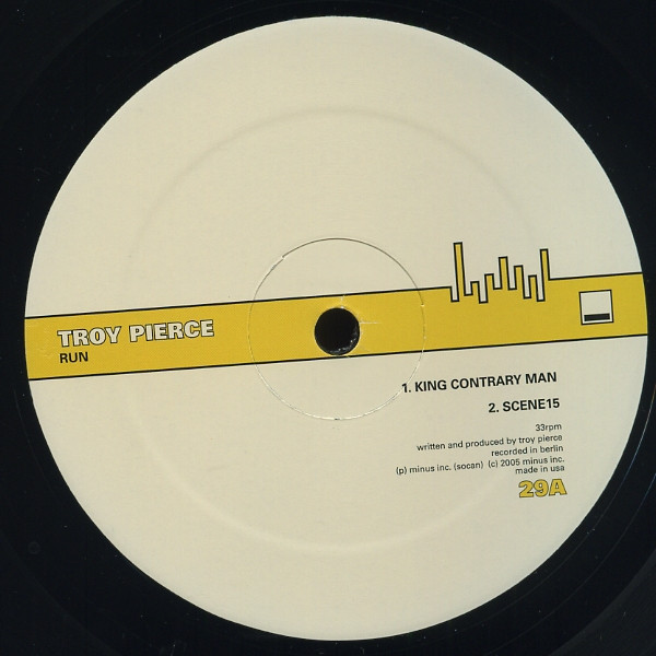 Troy Pierce - Run | M_nus (MINUS 29)