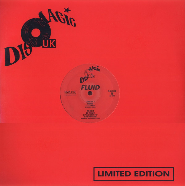 Fluid - Friends / Do It Right | Disco Magic UK (DMX 019)
