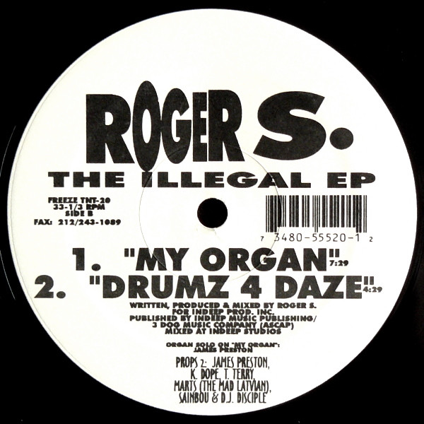 Roger S. - The Illegal EP | TNT Records (TNT-20) - 3