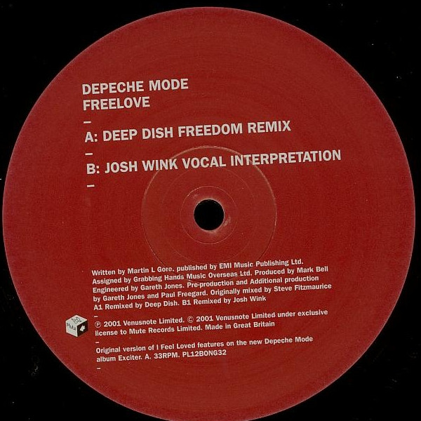 Depeche Mode - Freelove | Mute (PL12BONG32) - 3