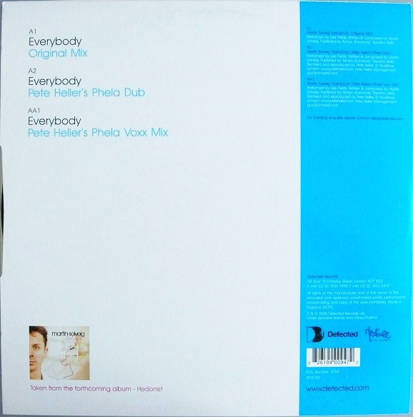 Martin Solveig - Everybody | Defected (DFTD107) - 2 Martin Solveig - Everybody | Defected (DFTD107) - 2