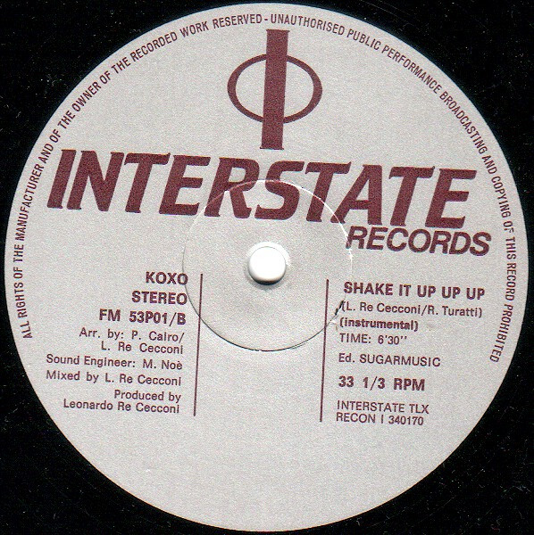 Koxo - Shake It Up | Interstate Records (FM 53P01) - 4