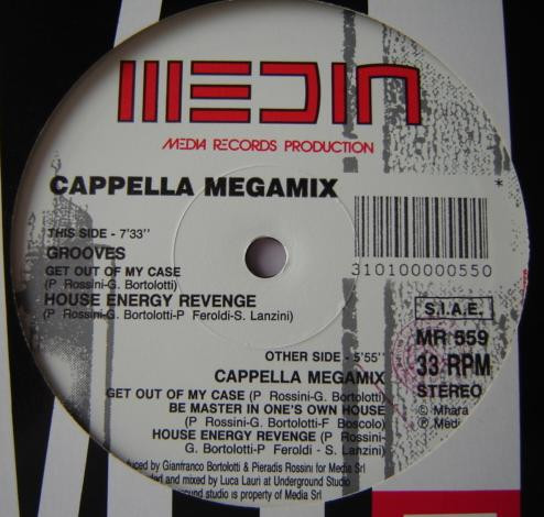 Cappella - Cappella Megamix | Media Records (MR 559)
