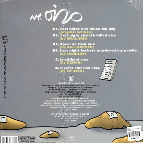 Mr. Oizo - Last Night A DJ Killed My Dog | F Communications (F 117) - 2