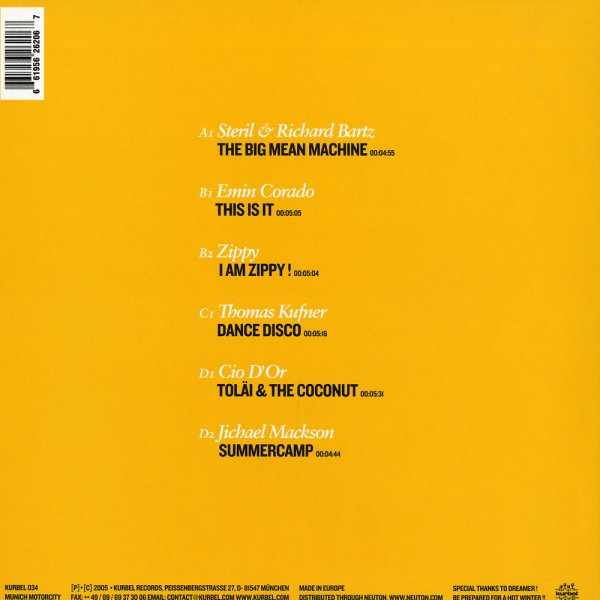 Various - Munich Motorcity - Bavarious Artists Part 1 | Kurbel (KURBEL034) - 2