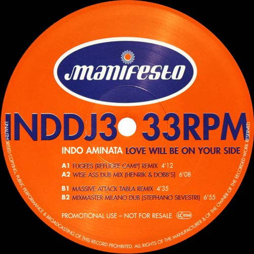 Indo Aminata - Love Will Be On Your Side | Manifesto (INDDJ 3)