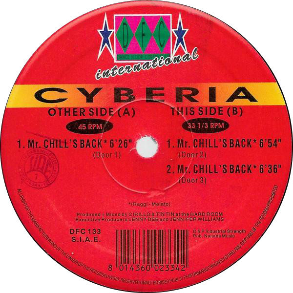Cyberia - Mr. Chill's Back | DFC (DFC 133) - main Cyberia - Mr. Chill's Back | DFC (DFC 133) - main
