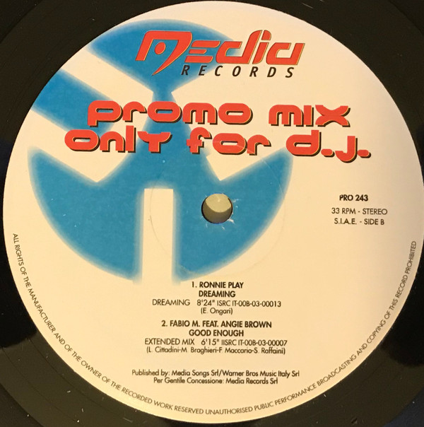 Various - Promo Mix 243 | Media Records (PRO 243) - 2