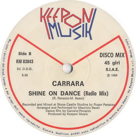 Carrara - Shine On Dance | Keepon Musik (KM 83843) - 4 Carrara - Shine On Dance | Keepon Musik (KM 83843) - 4