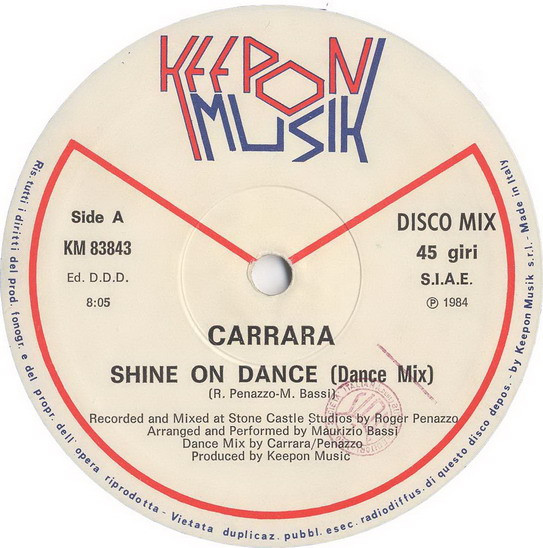 Carrara - Shine On Dance | Keepon Musik (KM 83843) - 3 Carrara - Shine On Dance | Keepon Musik (KM 83843) - 3