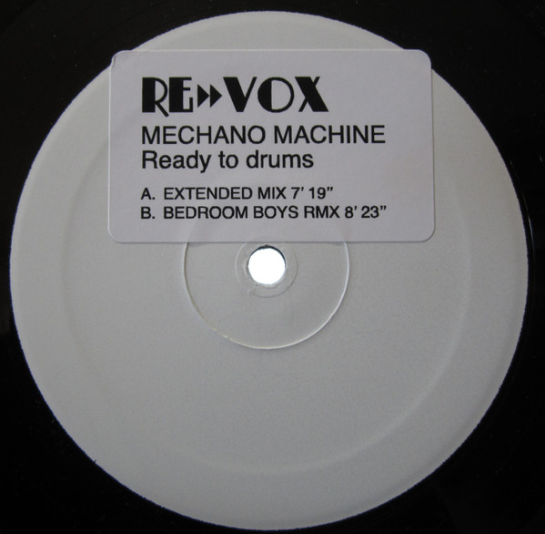 Mechano Machine - Ready To Drums | Re»»Vox (RX 015) - main Mechano Machine - Ready To Drums | Re»»Vox (RX 015) - main