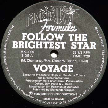 Voyage - Follow The Brightest Star | Manhattan - Formula (MX-009) - main