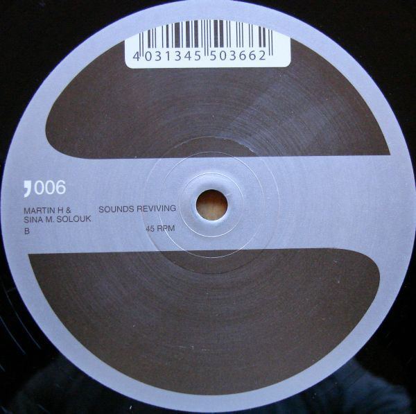 Martin H & Sina M. Solouk - Sounds Reviving | Invent Recordings (INVENT 006) - 2 Martin H & Sina M. Solouk - Sounds Reviving | Invent Recordings (INVENT 006) - 2