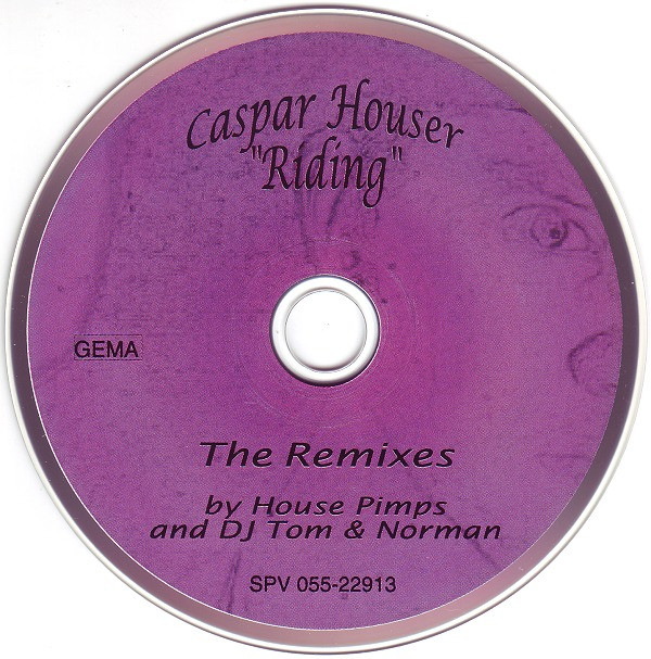 Caspar Houser - Riding (The Remixes) | 3 Lanka (SPV 055-22913) - 3