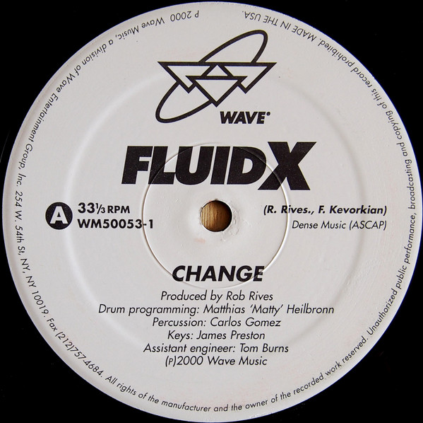 Fluid X - Change / Tension | Wave Music (WM50053-1) - 2 Fluid X - Change / Tension | Wave Music (WM50053-1) - 2