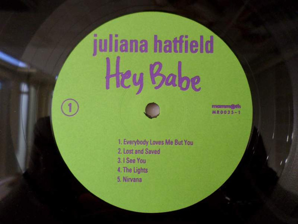 Juliana Hatfield - Hey Babe | Mammoth Records (MR0035-1) - 2 Juliana Hatfield - Hey Babe | Mammoth Records (MR0035-1) - 2