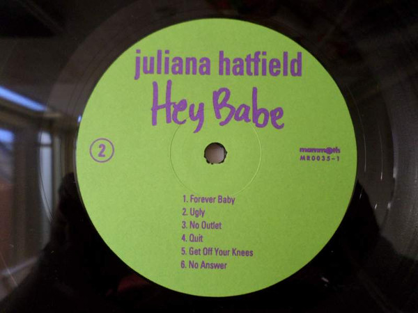 Juliana Hatfield - Hey Babe | Mammoth Records (MR0035-1) - 3 Juliana Hatfield - Hey Babe | Mammoth Records (MR0035-1) - 3