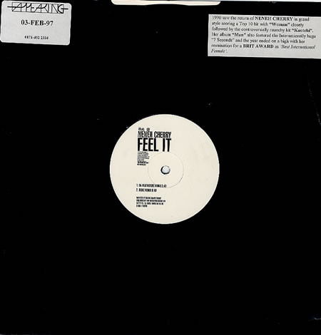 Neneh Cherry - Feel It | Hut Recordings (HUTTP 79) - main Neneh Cherry - Feel It | Hut Recordings (HUTTP 79) - main