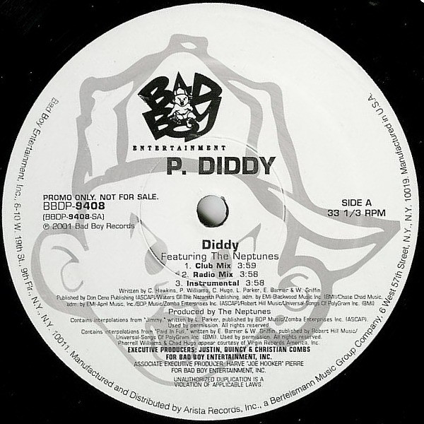 P. Diddy - Diddy | Bad Boy Entertainment (BBDP-9408)