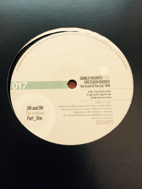 Danilo Vigorito Feat. Gretchen Rhodes - On & On The Remixes Part 1 | Inside Orion Minimal Muzik (IOMM 017)