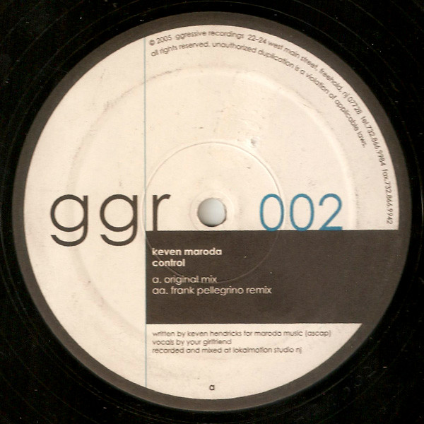 Keven Maroda - Control | Ggressive Recordings (GGR 002)