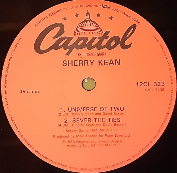 Sherry Kean - Mixed Emotions | Capitol Records (12CL 323) - 4