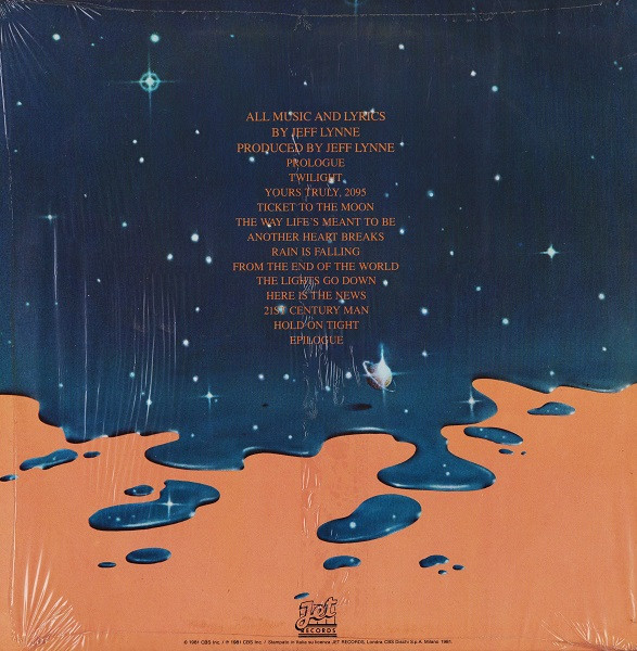 ELO - Time | Jet Records (JET LP 236) - 2