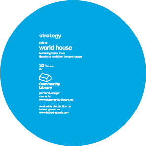 Strategy - World House | Community Library (CL1) - main Strategy - World House | Community Library (CL1) - main