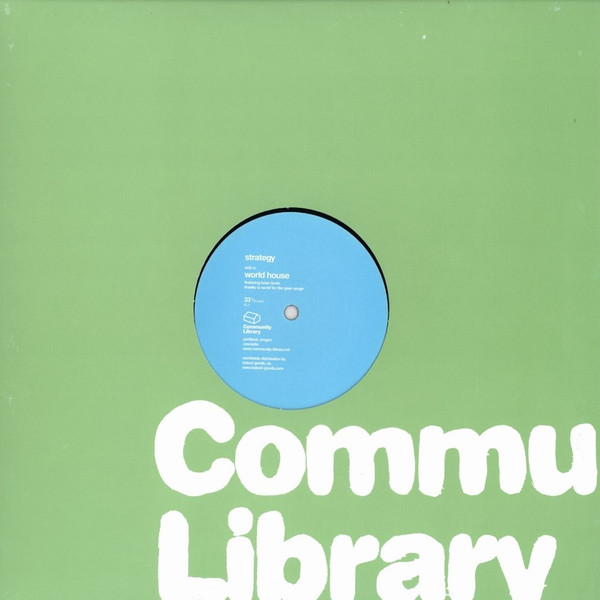 Strategy - World House | Community Library (CL1) - 3 Strategy - World House | Community Library (CL1) - 3