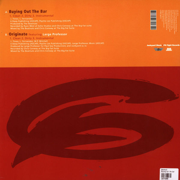 The Beatnuts - Buying Out The Bar / Originate | Landspeed Records (LSR 3013) - 2 The Beatnuts - Buying Out The Bar / Originate | Landspeed Records (LSR 3013) - 2