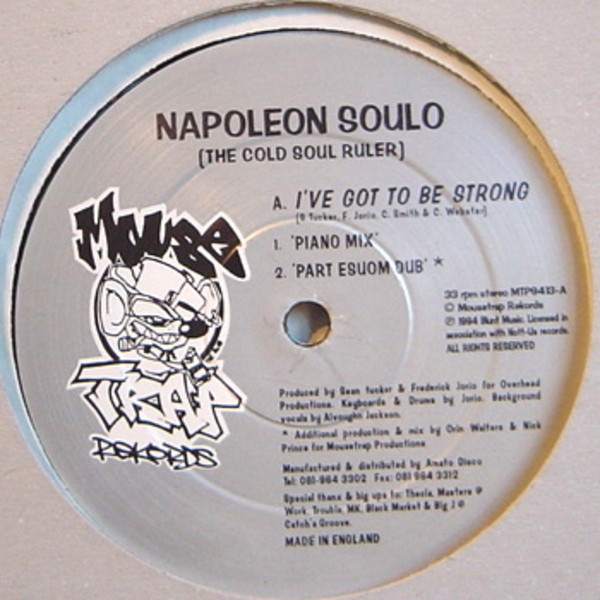 Napoleon Soul O - I've Got To Be Strong | Mousetrap Records (MTP9413) - main