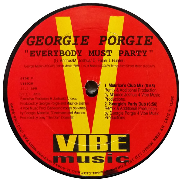 Georgie Porgie - Everybody Must Party | Vibe Music (VIB028) - 2 Georgie Porgie - Everybody Must Party | Vibe Music (VIB028) - 2
