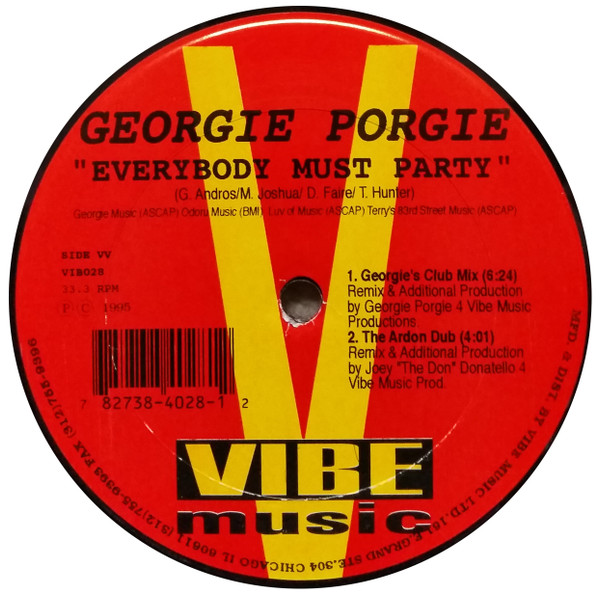 Georgie Porgie - Everybody Must Party | Vibe Music (VIB028) - 3 Georgie Porgie - Everybody Must Party | Vibe Music (VIB028) - 3