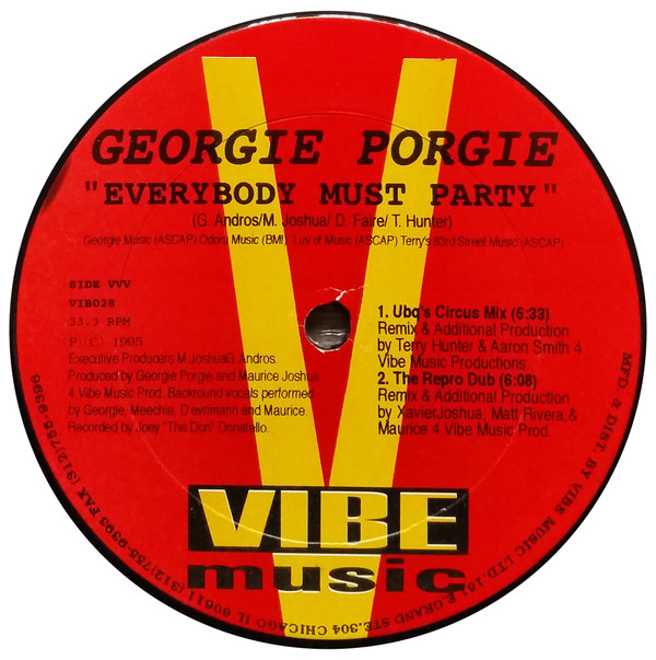 Georgie Porgie - Everybody Must Party | Vibe Music (VIB028) - 4 Georgie Porgie - Everybody Must Party | Vibe Music (VIB028) - 4