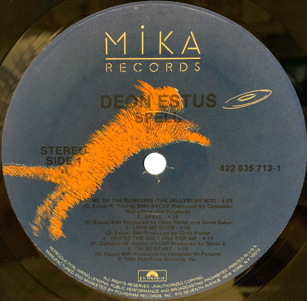 Deon Estus - Spell | Mika Records (835 713-1) - 3 Deon Estus - Spell | Mika Records (835 713-1) - 3