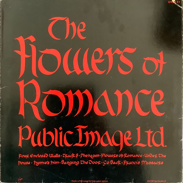 Public Image Limited - The Flowers Of Romance | Virgin (OVED 51) - 2 Public Image Limited - The Flowers Of Romance | Virgin (OVED 51) - 2