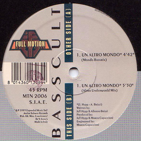 Basscult - Un Altro Mondo | Full Motion Records (MTN 2006) - main Basscult - Un Altro Mondo | Full Motion Records (MTN 2006) - main