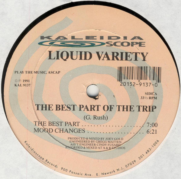 Liquid Variety - The Best Part Of The Trip | Kaleidiascope Records (KAL 9137) - main Liquid Variety - The Best Part Of The Trip | Kaleidiascope Records (KAL 9137) - main