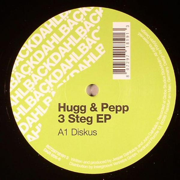 Hugg & Pepp - 3 Steg EP | Dahlbäck Records (DAR 006-6) - 3