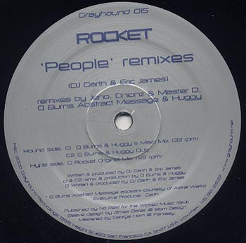 Rocket - People (Remixes) | Grayhound Recordings (Grayhound 015) - 2