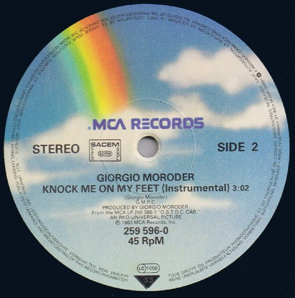 Shalamar / Giorgio Moroder - Deadline U.S.A. / Knock Me On My Feet | MCA Records (259 596-0) - 4 Shalamar / Giorgio Moroder - Deadline U.S.A. / Knock Me On My Feet | MCA Records (259 596-0) - 4