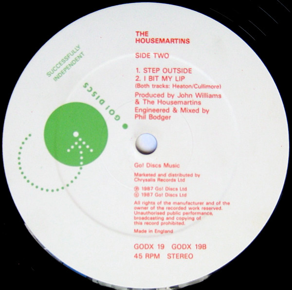The Housemartins - Me And The Farmer | Go! Discs (GODX 19) - 4 The Housemartins - Me And The Farmer | Go! Discs (GODX 19) - 4
