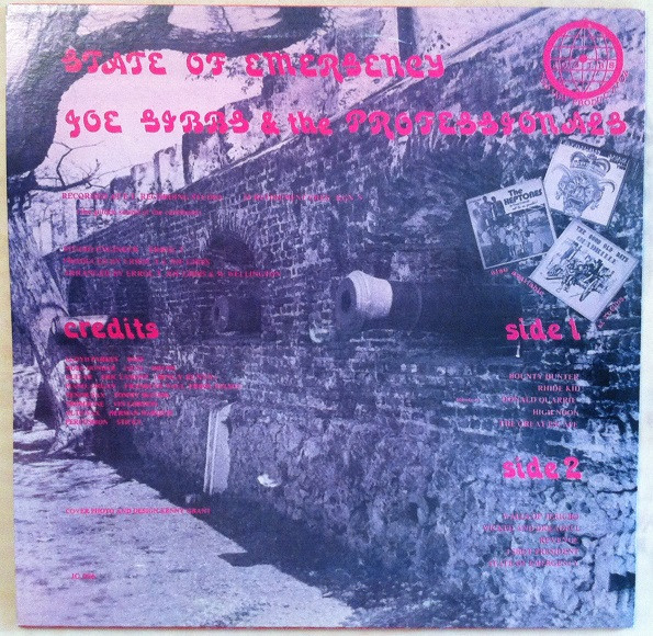 Joe Gibbs And The Professionals - State Of Emergency | Joe Gibbs Record Globe (JB 006, JG 006) - 2
