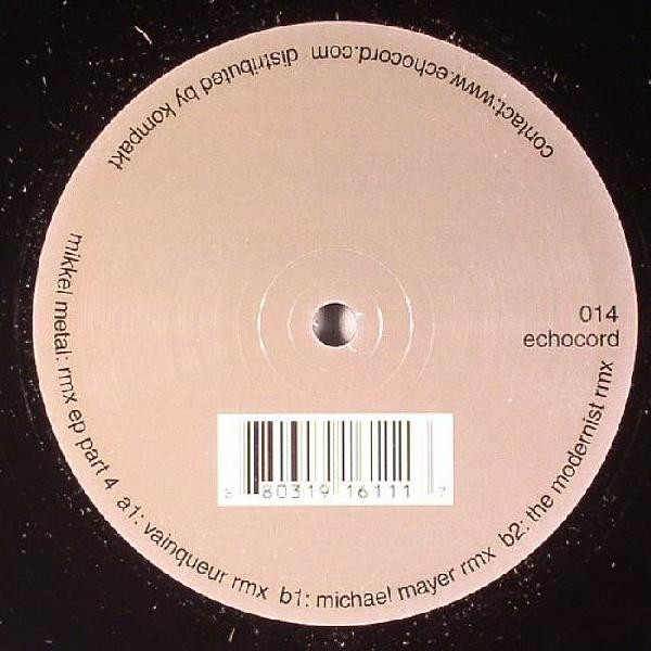 Mikkel Metal - Rmx EP Part 4 | Echocord (echocord 014) - 3