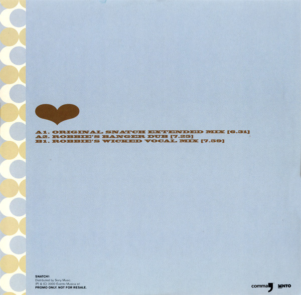 Snatch Feat. Cheryl Pepsii Riley - Let Me Love You Boy | Comma (SNATCH1) - 2 Snatch Feat. Cheryl Pepsii Riley - Let Me Love You Boy | Comma (SNATCH1) - 2